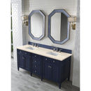 James Martin Brittany 72" Victory Blue Double Vanity with 3 cm Eternal Marfil Quartz Top 650-V72-VBL-3EMR