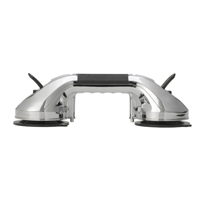 Drive Medical Suction Cup Grab Bar, 12", Chrome and Black
