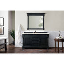 James Martin Brookfield 60" Antique Black Single Vanity with 3 cm Eternal Marfil Quartz Top 147-114-5331-3EMR