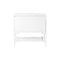 James Martin Milan 35.4" Single Vanity Cabinet Glossy White 801-V35.4-GW