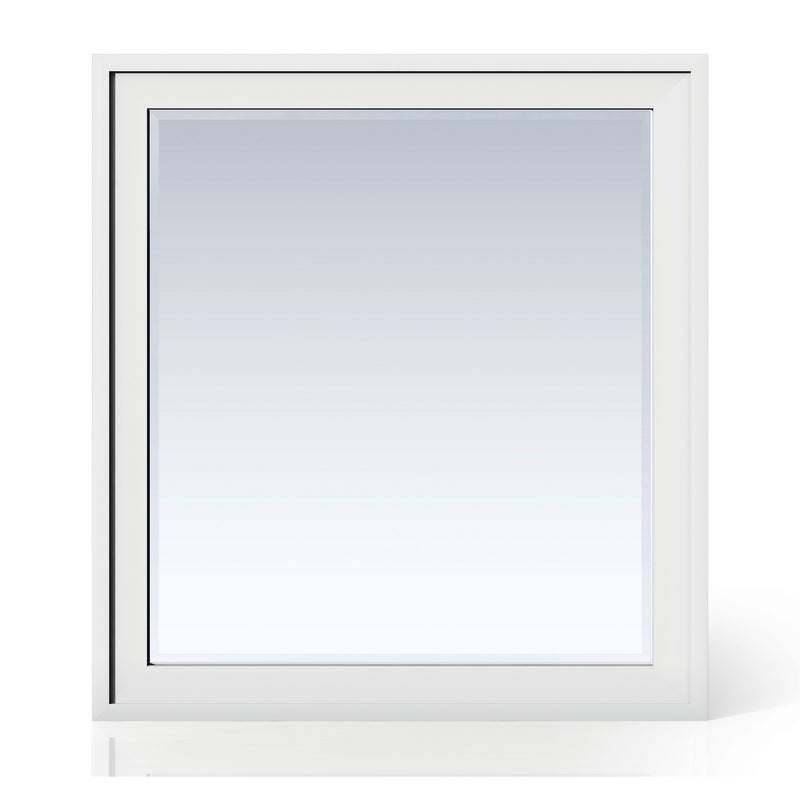 James Martin Addison 36" Rectangular Mirror Glossy White E444-M36-GW