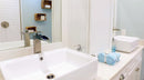 ALFI EAGO 20" Rectangular Ceramic Above Counter Bathroom Basin Vessel Sink BA131