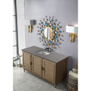 James Martin Portland 60" Single Vanity Whitewashed Walnut with 3 cm Gray Expo Quartz Top 620-V60S-WW-3GEX