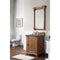 James Martin Providence 26" Single Vanity Cabinet Driftwood with 3 cm Cala Blue Quartz Top 238-105-V26-DRF-3CBL