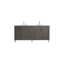 James Martin Metropolitan 72" Double Vanity Silver Oak with 3 cm Cala Blue Quartz Top 850-V72-SOK-3CBL