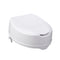Drive Medical Raised Toilet Seat with Lock and Lid, Standard Seat, 6"