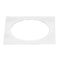 Dals Lighting Goof Ring for 6" Recessed Light Square LEDDOWNACC-GOOFSQ6