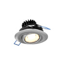 Dals Lighting 3" Round Recessed LED Gimbal Light in 5Cct LEDDOWNG3-CC-SN