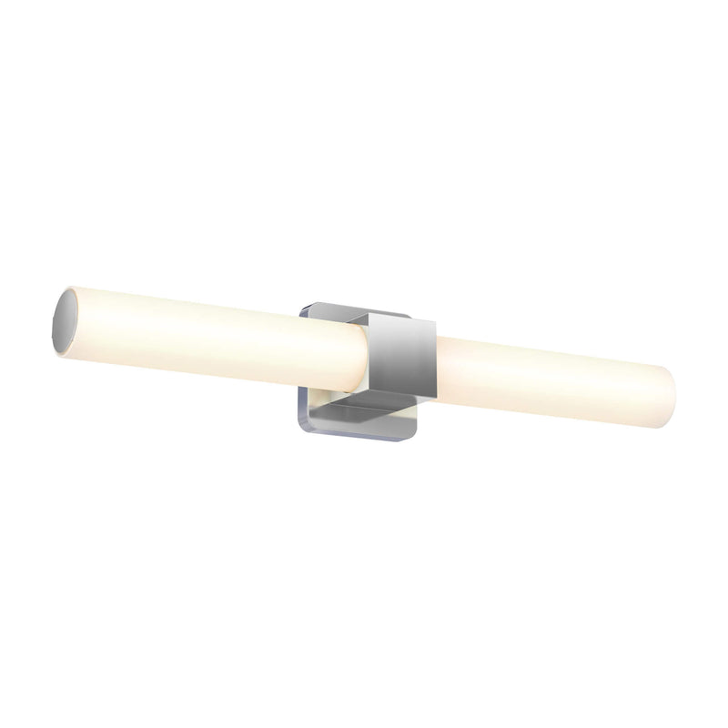 Dals Lighting 24" Cct Glass LED Vanity Light LEDVAN002-CC-24CH