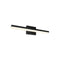 Dals Lighting 24" Cct LED Linear Vanity Light LEDVAN003-CC-24BK