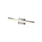 Dals Lighting 24" Cct LED Linear Vanity Light LEDVAN003-CC-24CH