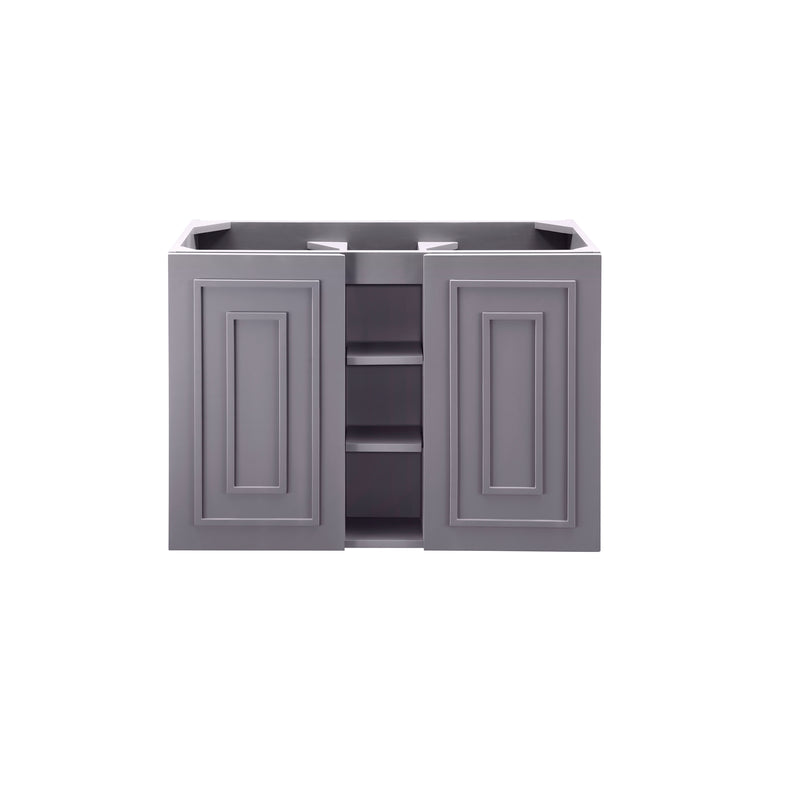 James Martin Alicante' 39.5" Single Vanity Cabinet Grey Smoke E110-V39.5-GSM