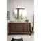 James Martin Athens 60" Single Vanity Cabinet Mid Century Acacia with 3 cm Gray Expo Quartz Top E645-V60S-MCA-3GEX