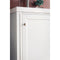 James Martin Britannia 24" Single Vanity Cabinet Glossy White with White Glossy Resin Countertop E652-V24-GW-WG