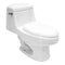 LT2 Single Flush Elongated One-Piece Ceramic Toilet Toilet LT2