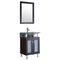 24” Espresso Modern Vanity Cabinet Set - Style 1 LV1-24B