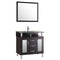 LessCare 30" Espresso Modern Vanity Cabinet Set - Style 1