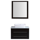 Vanity Cabinet Espresso Modern 30"W LV11-30B LV11-30B