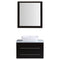 LessCare Vanity Cabinet Espresso Modern 30"W LV11-30B