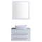 Vanity Cabinet White Modern 30"W LV11-30W LV11-30W