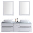 Vanity Cabinet White Modern 60"W LV11-60W LV11-60W