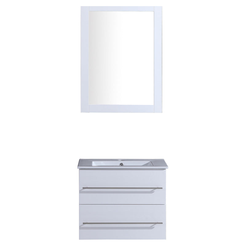 Vanity Cabinet White Modern 23.875"W LV12-24W LV12-24W