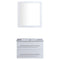 LessCare Vanity Cabinet White Modern 29.875"W LV12-30W