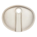 LessCare White Ceramic Undermount Vanity Sink LV1512W