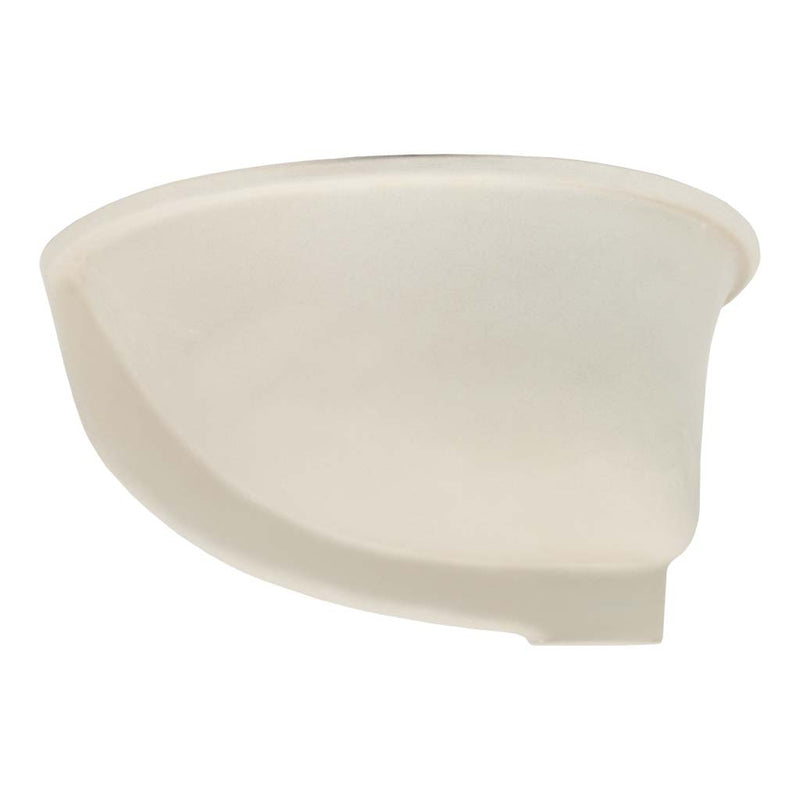 LessCare White Ceramic Undermount Vanity Sink LV1714W