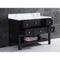 LessCare Vanity Cabinet Set Espresso 47.5" LV6-48B