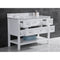 LessCare Vanity Cabinet Set White 47.5" LV6-48W