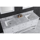 LessCare Vanity Cabinet Set White 59" LV6-60W