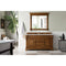 James Martin Brookfield 60" Country Oak Single Vanity with 3 cm Ethereal Noctis Quartz Top 147-114-5371-3ENC