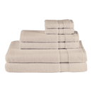 Avanti Towels 6 Piece Sand Solid Towel Set Avanti Splendor 6 Piece Towel Set 060756 SAN