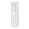 James Martin Athens 15" Tower Hutch - Left Glossy White E645-H15L-GW