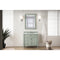 James Martin Brittany 36" Sage Green Single Vanity with 3 cm Ethereal Noctis Quartz Top 650-V36-SGR-3ENC