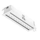 Dals Lighting 10 Light Microspot Adjustable Recessed Down Light MSL10G-3K-AWH