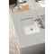 James Martin Athens 36" Single Vanity Cabinet Glossy White with 3 cm Eternal Serena Top E645-V36-GW-3ESR