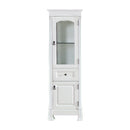 James Martin Brookfield 48" Bright White Single Vanity with 3 cm Carrara Marble Top 147-V48-BW-3CAR