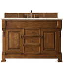 James Martin Brookfield 60" Country Oak Single Vanity with 3 cm Eternal Marfil Quartz Top 147-114-5371-3EMR