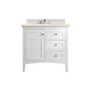 James Martin Palisades 36" Single Vanity Bright White 527-V36-BW