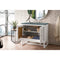 James Martin Athens 36" Single Vanity Cabinet Glossy White with 3 cm Cala Blue Top E645-V36-GW-3CBL