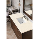 James Martin Metropolitan 48" Single Vanity American Walnut with 3 cm Eternal Marfil Quartz Top 850-V48-AWT-3EMR