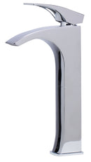ALFI Tall Brushed Nickel Single Lever Bathroom Faucet AB1587-BN