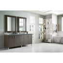 James Martin Metropolitan 72" Double Vanity Silver Oak with 3 cm Cala Blue Quartz Top 850-V72-SOK-3CBL