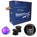 SteamSpa Indulgence 10.5 KW QuickStart Acu-Steam Bath Generator Package in Oil Rubbed Bronze