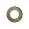 James Martin Compass 35.5" Mirror Crimson Gold and Shagreen Platinum 669-M35.5-CG-SP