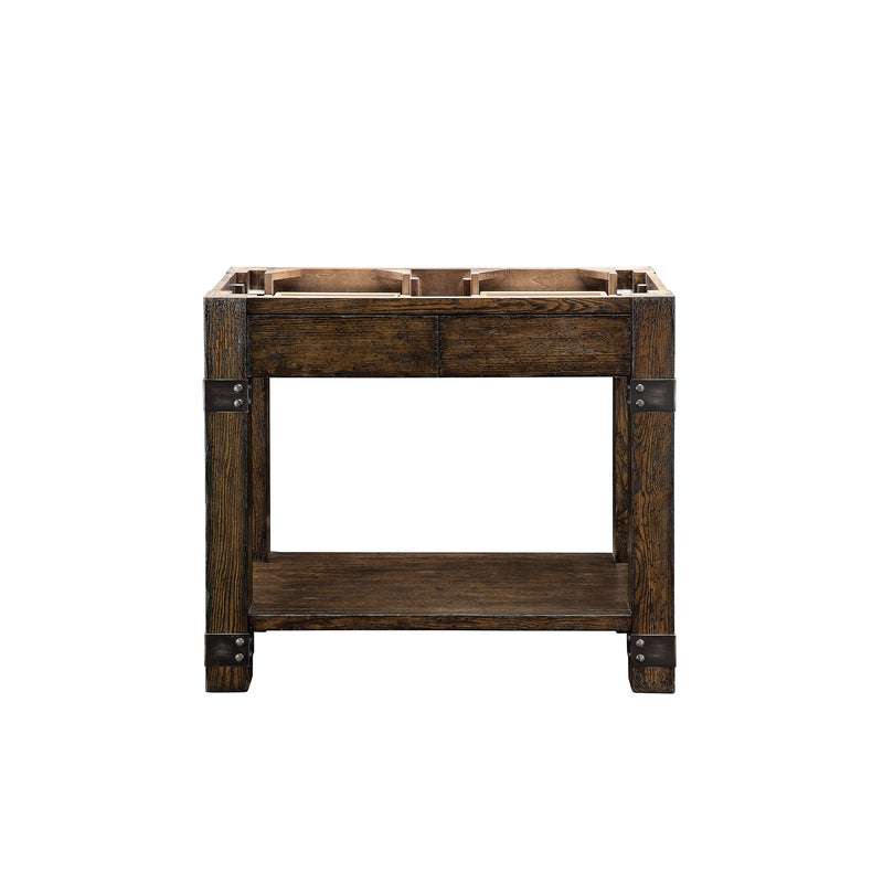 James Martin Brooklyn 39.5" Wooden Sink Console Rustic Ash C205-V39.5-RSA