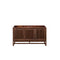 James Martin Athens 60" Double Vanity Cabinet Mid Century Acacia E645-V60D-MCA