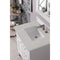 James Martin Palisades 30" Single Vanity Bright White with 3 cm Eternal Marfil Quartz Top 527-V30-BW-3EMR